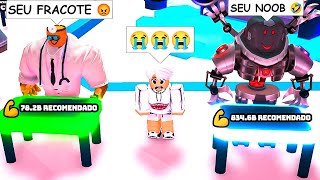 Esse Simulador do Roblox me Humilhou Então Treinei e Fiquei Muito Forte