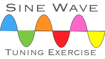 Sine  Wave Tuning Exercise for Eb saxophone