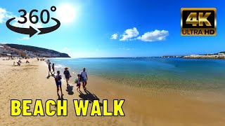 Ouro Beach Sesimbra | Portugal 🇵🇹 | 360º Beach Walk Part 2 by N&S Tours 142 views 2 years ago 5 minutes, 1 second