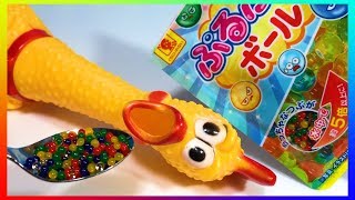 Orbeez Water Balloon Bomb Funny Shrilling Chicken びっくりチキンの中にぷよぷよボール入れてみた！