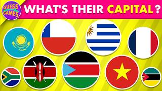 Can You Name These Capitals Unscramble the Letters and Test Your Knowledge