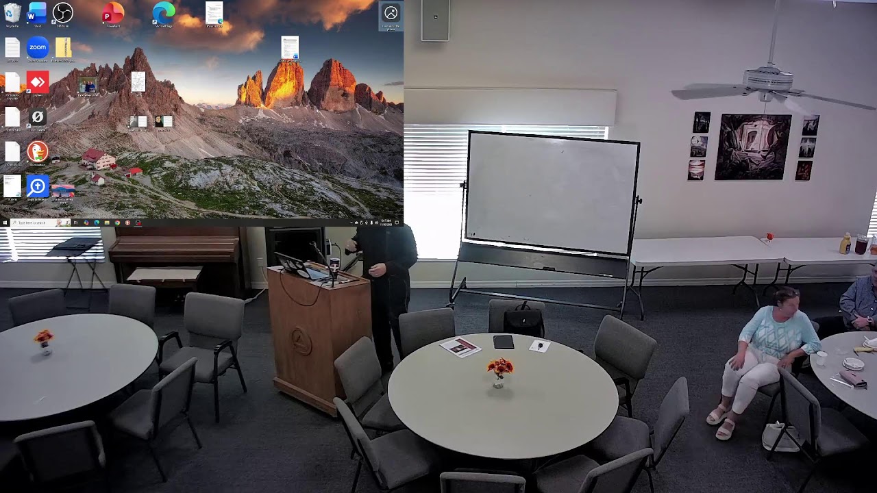 Bible Study - Red Dr. Authur Just teaching what ever he wants!  lol