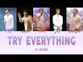 Try Everything - U-KISS (ENG/Color Coded)