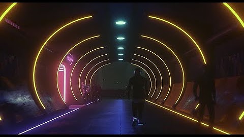 Scifi Corridor Animation