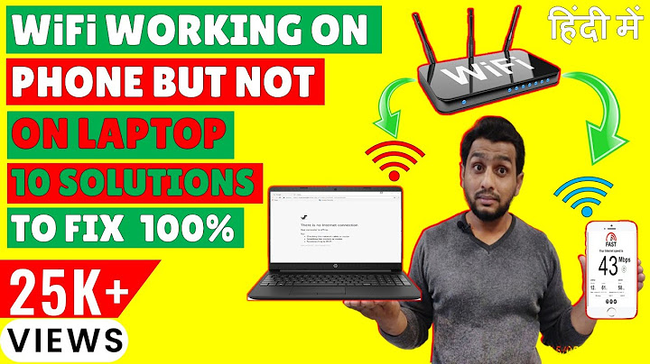 My laptop won t connect to wifi but other devices will