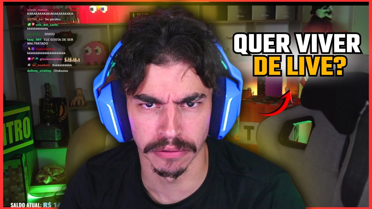 Quer ser streamer? Assiste isso antes.