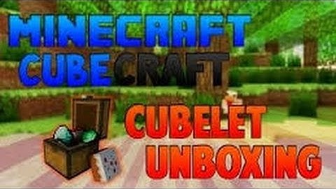 Minecraft Cubelet opening :) #1