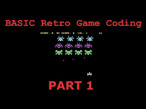 BASIC Retro Game Coding - C64 - Part 1