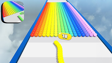 Snake Color ​- All Levels Gameplay Android,ios (Levels 564-566)