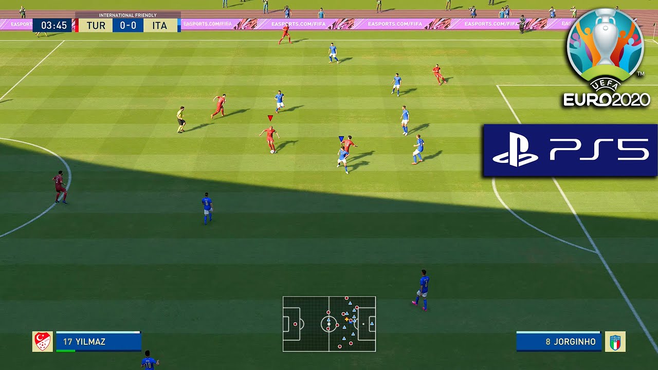 EURO 2020 Turkey - Italy | Playstation 5 FIFA 21 Gameplay [4K - 60FPS]
