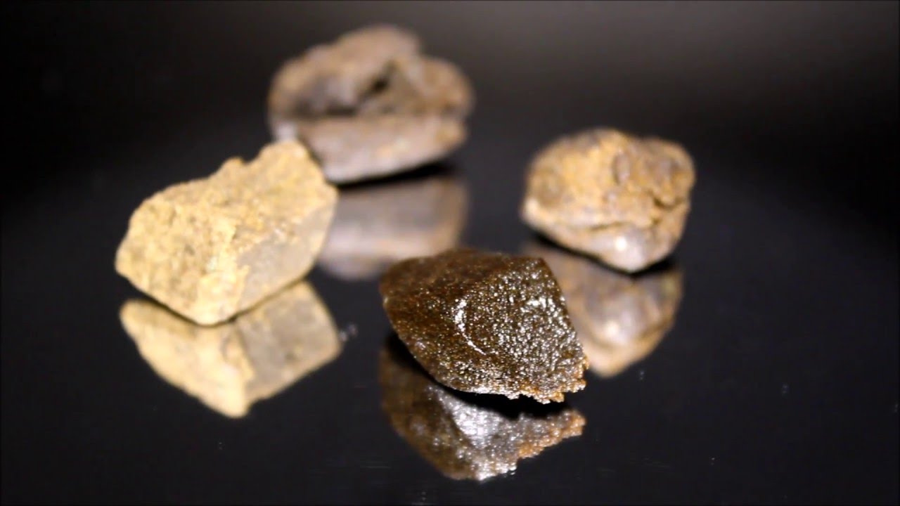 Strawberry x Banana Kush Cream Chocolope Block Hash TempleBall Hash