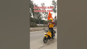 Jai shree ram🙏 Karizma xmr with bunny #karizmaxmr #viralshorts #rammandir #ram #trending #shorts