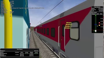 Islampur - New Delhi Magadh Express | MSTS Indian Railways | Open Rails | Part 1