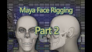 Maya Face Rigging With NURBS Part 2