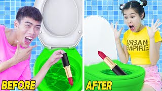 Try Not To Laugh Challenge / MOST EPIC PRANKS EVER | Funny DIY Pranks For Friends by RAINBOW STUDIO