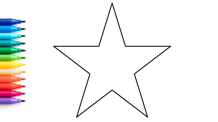 Cómo dibujar una estrella