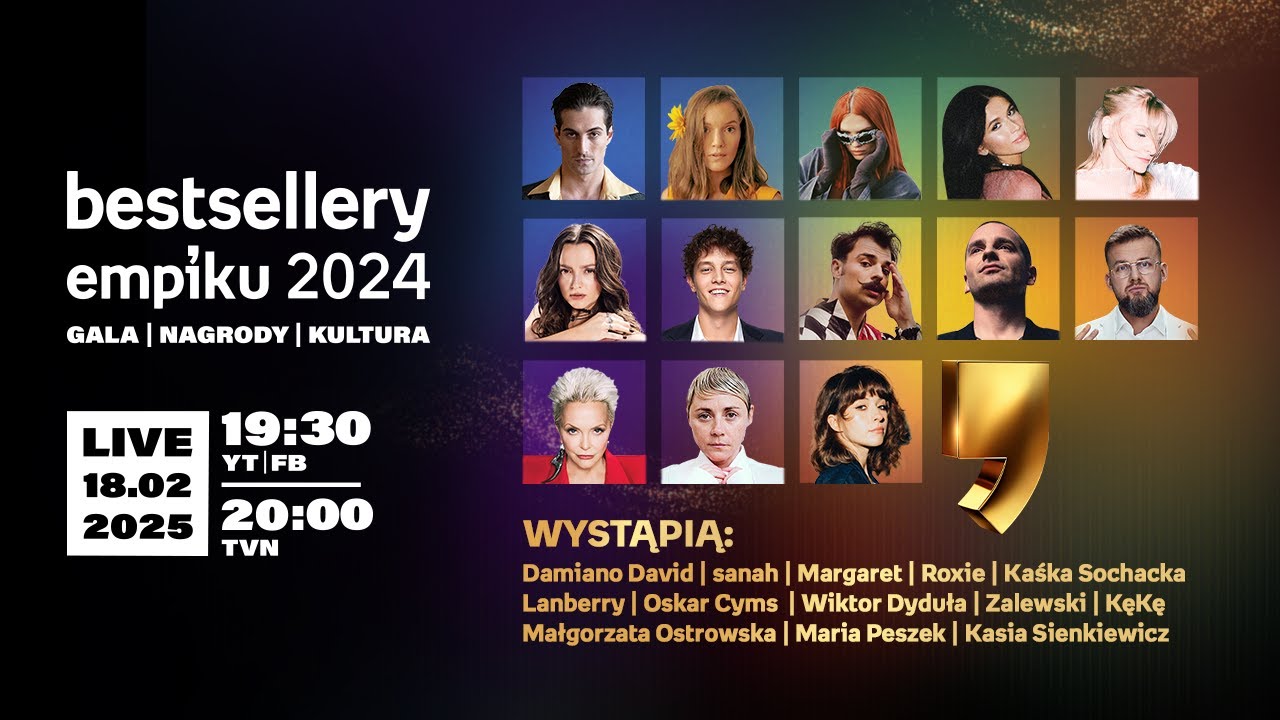Gala Bestsellery Empiku 2024 Gala Bestsellery Empiku 2024