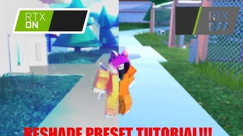 Roblox shaders | Reshade Tutorial with cool reflections