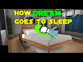 How Dream goes to sleep after training