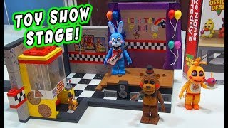 Five Nights at Freddy's Mcfarlane Toys Series 5 TOY SHOW STAGE Construction PLAYSET Preview