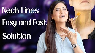 Neck Lines Easy and Fast Solution / Dark Neck Home Remedy - Ghazal Siddique