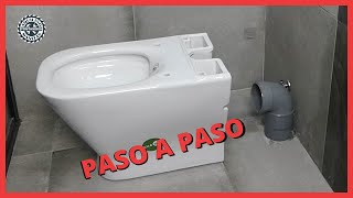 Como INSTALAR un WC o INODORO (Cassandra de Roca y ➕ MODELOS).