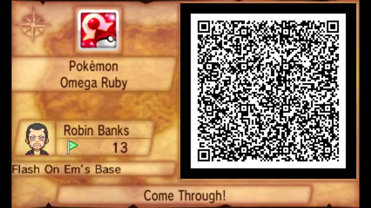 My Secret Base Qr Code Route 121 Safari Zone Oras Pokemon Omega Ruby Alpha Sapphire Ot Banks Youtube