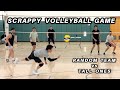 Scrappy defense volleyball game vs random team  open gym 21524