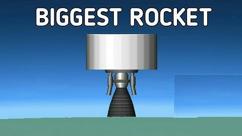 BIGGEST ROCKET EVER IN SPACEFLIGHT SIMULATOR #Shorts#SpaceFlightSimulator #Sfs #spacesfs