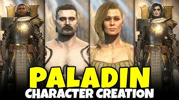 Paladin Character Creation - Diablo IV: Lord of Hatred (Male & Female, Full Customization, More!)