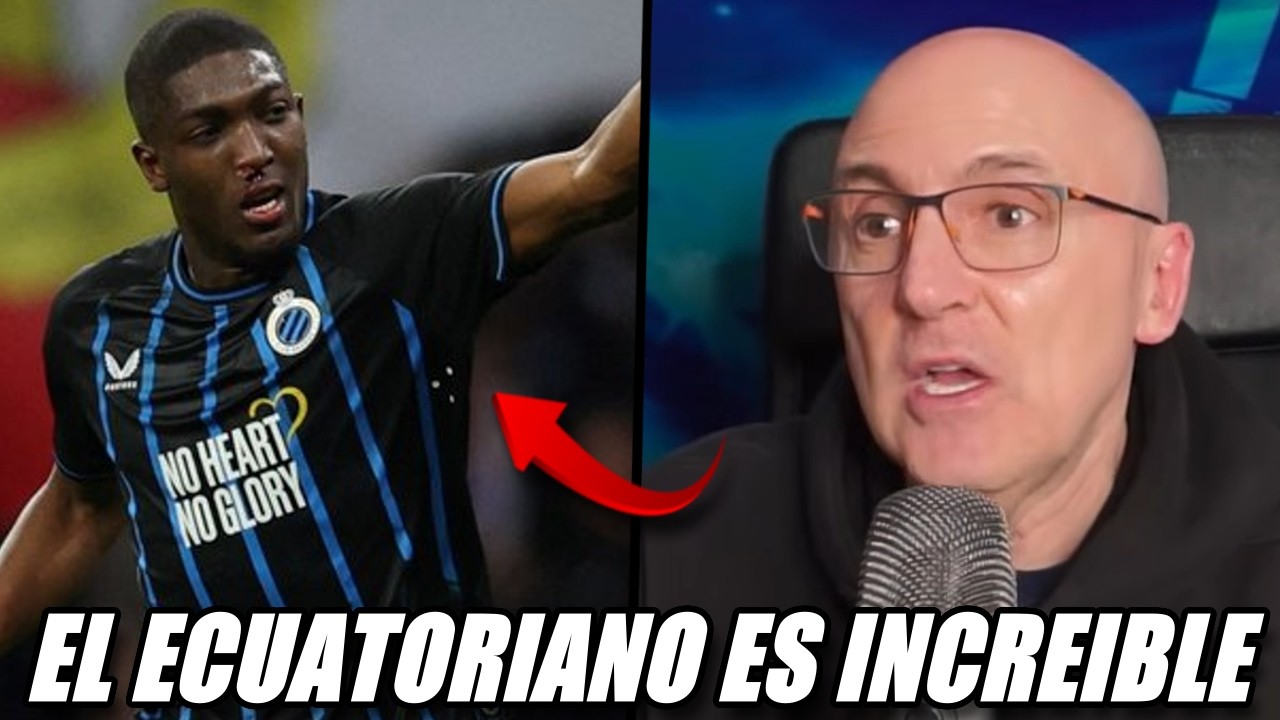 Prensa Española HALGA a Joel Ordoñez tras su GOL en CHAMPIONS LEAGUE! 🇪🇨😱