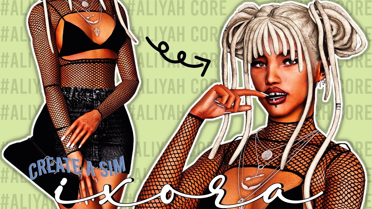 Ixora [#ALIYAHCORE] + Custom Content List Included 🖤🎸- The Sims 3 ...