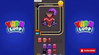 Yarn Loop Knit Puzzle - level 640 - Gameplay walkthrough