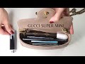 Gucci marmont super mini | what fits inside