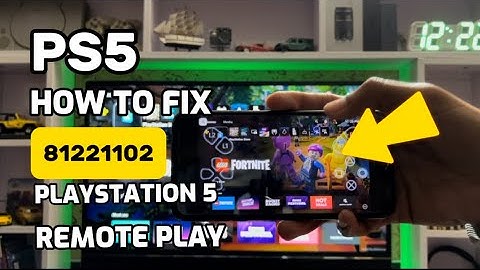 How To Fix PS5 Error 81221102 Remote Play Error Unable To Pair Connection Playstation 5 New