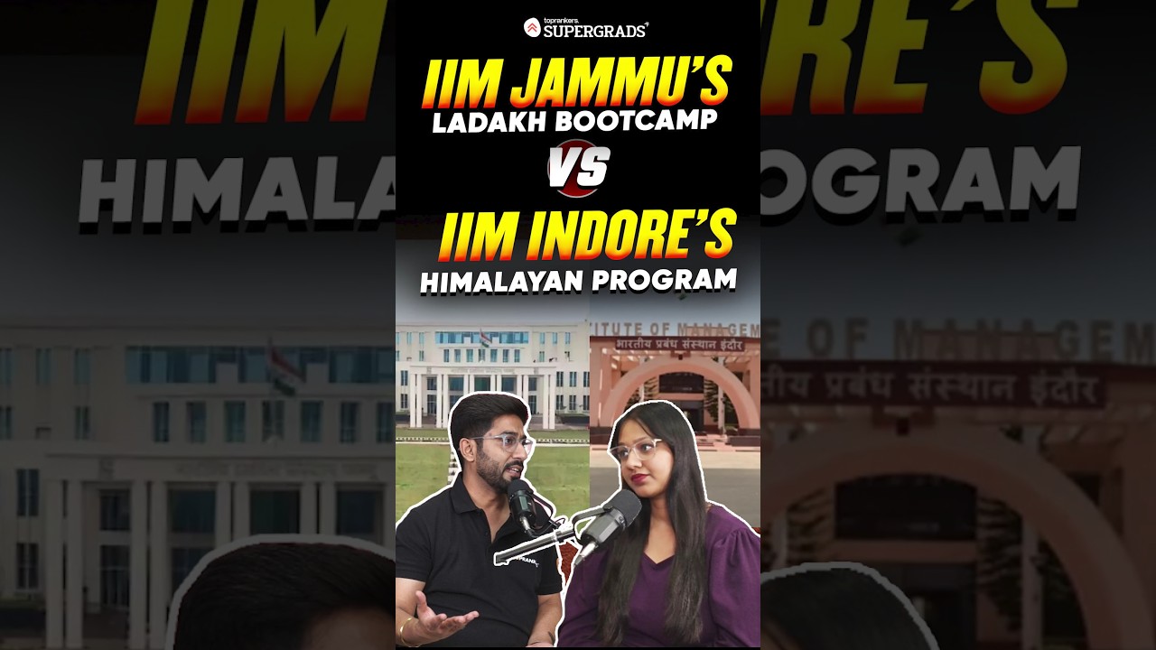 Is IIM Indore's Himalayan Program Similar to IIM Jammu's Ladakh Bootcamp for IPM? 🤔| 