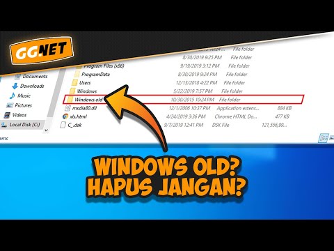 Video: Apakah aman untuk menghapus Windows lama Windows 10?