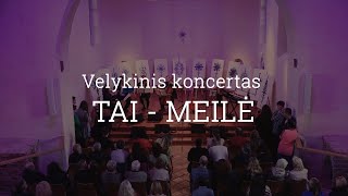 Velykinis koncertas | TAI - MEILĖ | Gabrielė Gvazdikaitė ir grupė + styginių kvartetas