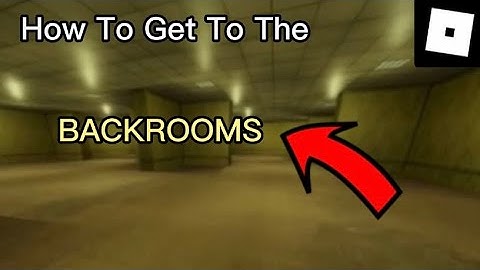 HOW TO GET TO THE BACKROOMS + ESCAPE | ROBLOX Nico’s Nextbots ^^