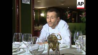 UK: CHEF MICHEL ROUX BANS FRENCH BEEF IN RESTAURANT