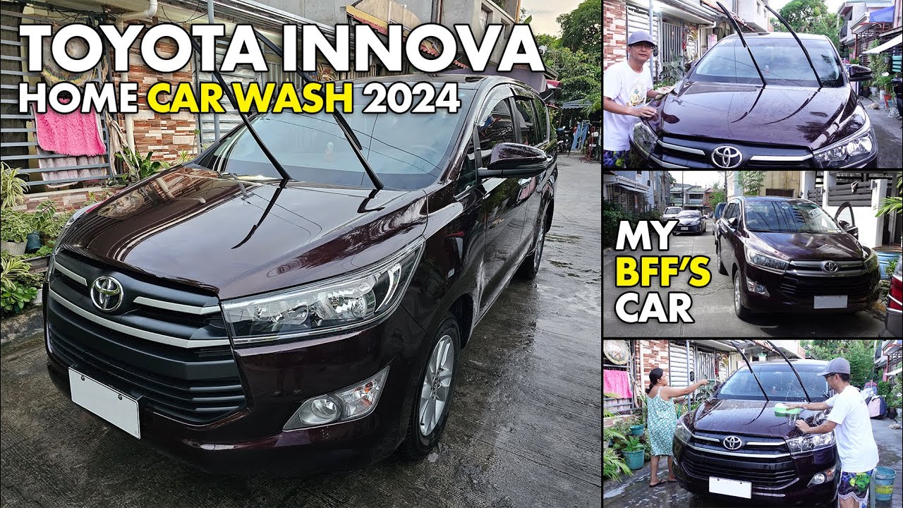 CAR WASH 2024 Toyota Innova YouTube