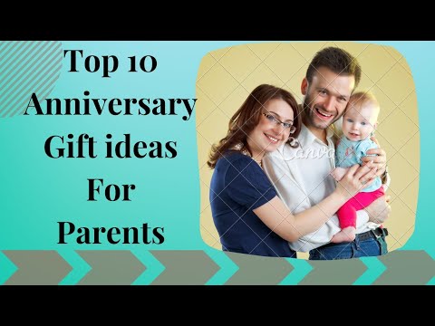 Gift Ideas for Parents' 50th Wedding Anniversary