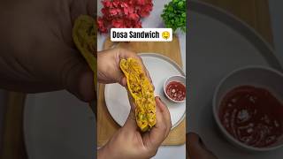 High Protein Dosa Sandwich | Soya-Chole Filling &amp; Cheese Twist