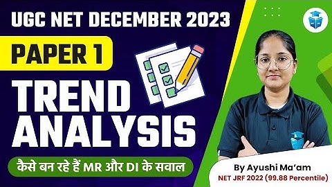 UGC NET December 2023 | MR & DI Important Questions by Ayushi Mam | Score 80+ in Paper 1 | JRFAdda
