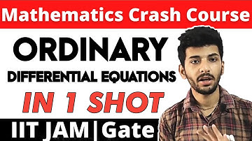 Ordinary differential equation in One Shot | All concepts and Examples