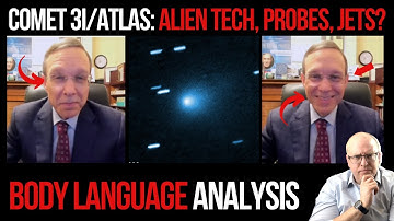 Comet 3I/Atlas: Alien Tech, Probes, & Jets? Avi Loeb Body Language Analysis