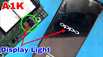 oppo a1k display light solution/oppo a1k display light ways/oppo a1k display light problem