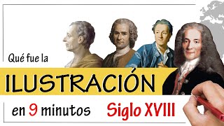 La ILUSTRACIÓN  Resumen | Las Ideas de Voltaire, Montesquieu, Rousseau...