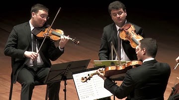Jerusalem Quartet plays Shostakovich String Quartet No. 1 in C major, Op. 49