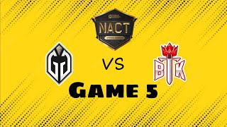 Grand Finals!! GG vs BTK Game 5 - NACT Spring Season #gg #btk